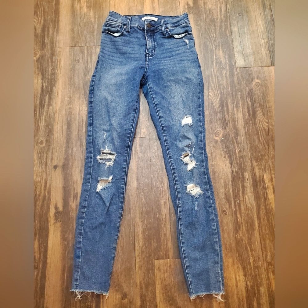 PacSun Distressed Skinny Jeans